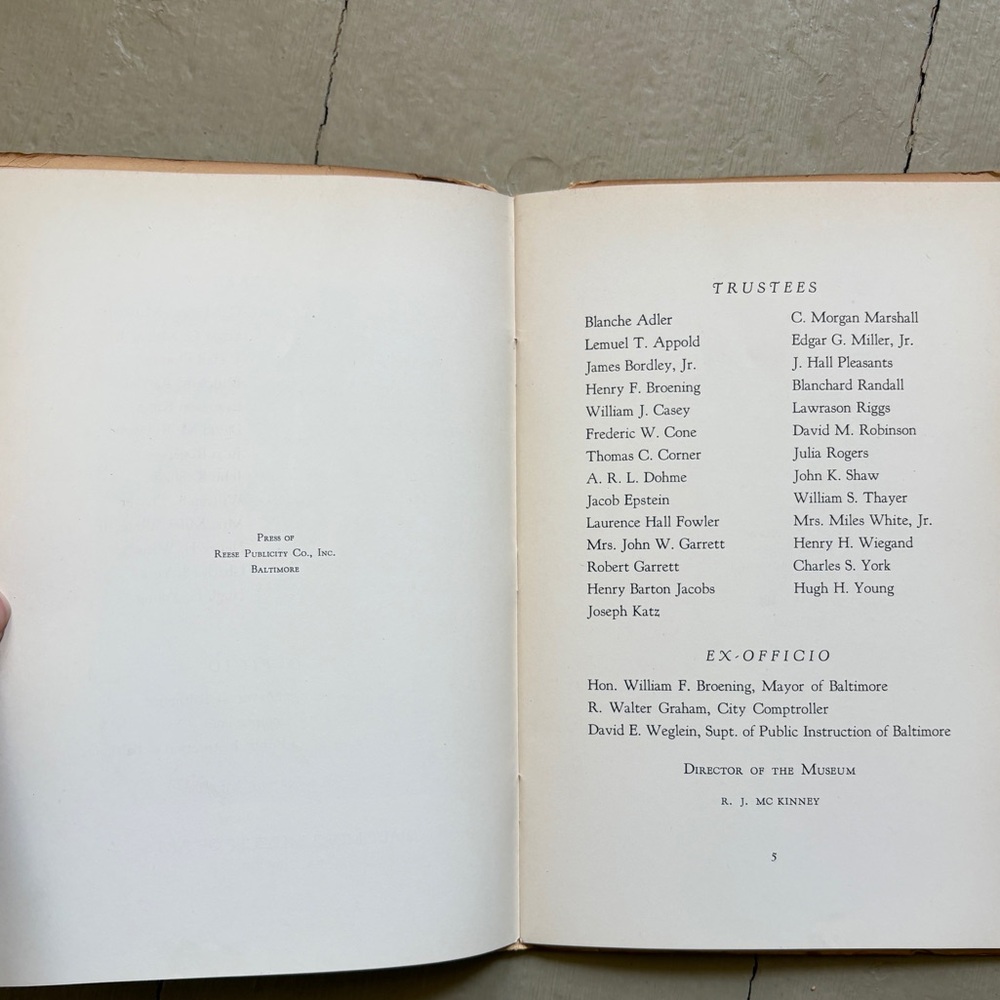1931 First Baltimore Pan American Exhibition of Contemporary Paintings BMA - Picture 10 of 12
